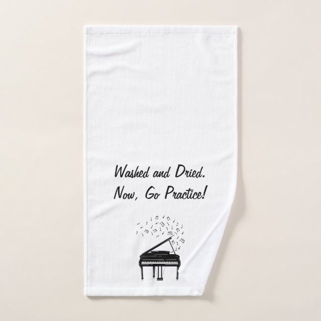 Toalha De Mão Lavado e Seco, agora, vá praticar! (Toalha de mão)