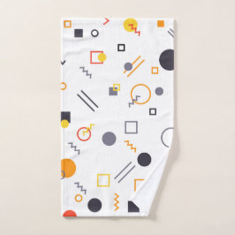 Toalha De Mão Legal, única, moderna, ilustração de abstrato urba