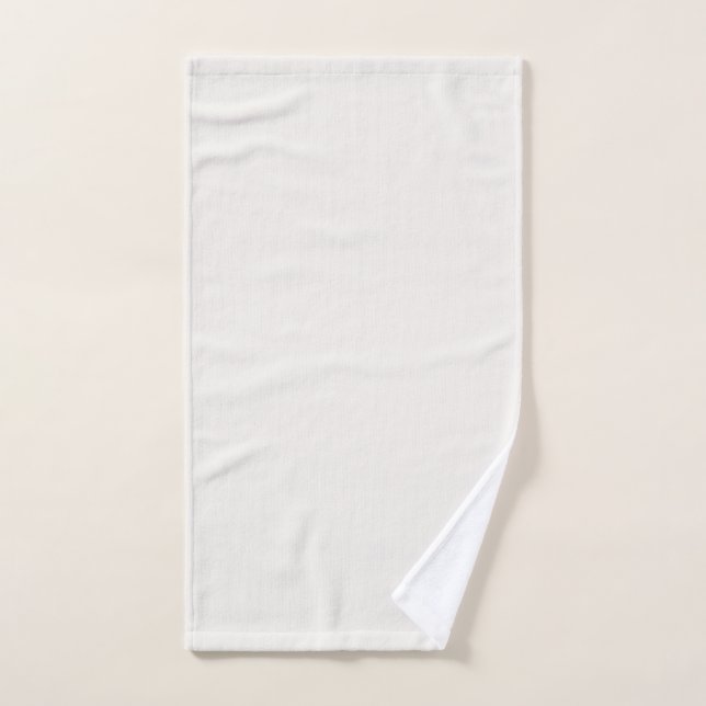 Toalha De Mão Linen Branco, Esbranquiçado (Toalha de mão)