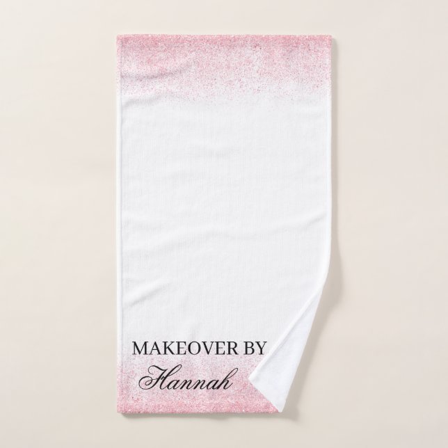 Toalha De Mão Lite rosa, Lite, Beleza Salon (Toalha de mão)