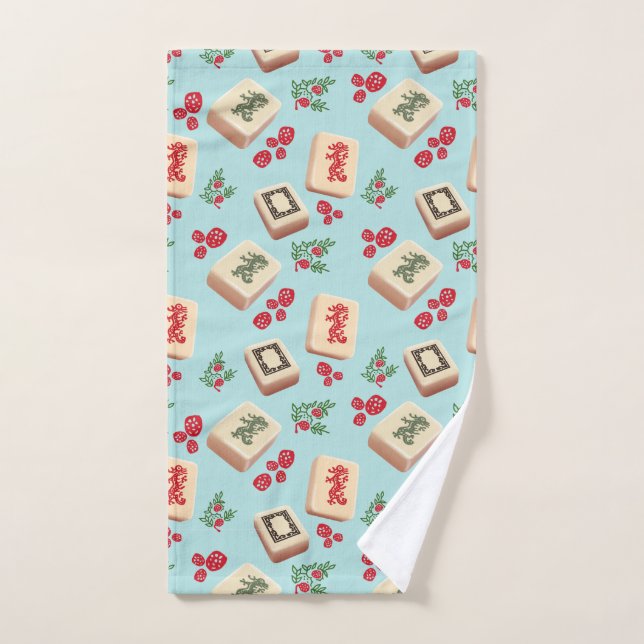 Toalha De Mão Mah Jongg Dragon Towel (Toalha de mão)