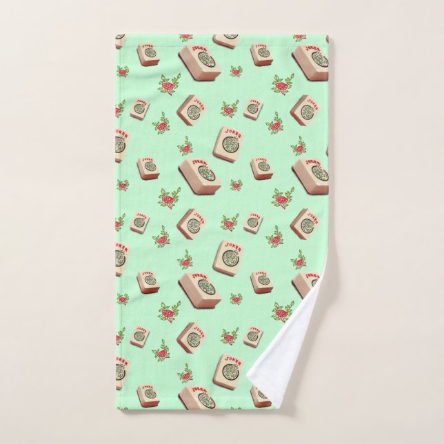 Toalha De Mão Mah Jongg Towel (Toalha de mão)