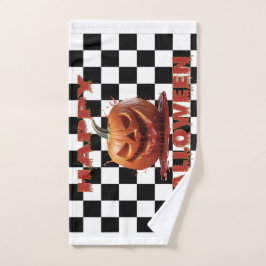 Toalha De Mão Maldito Halloween de Pumpkin