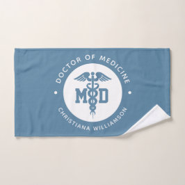 Toalha De Mão Médico de Medicina Médico Personalizado