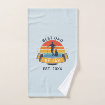 Melhor Pai Do Par Golfer De Dia de os pais De Golf