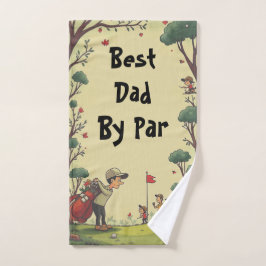 Toalha De Mão Melhor Pai Por Par