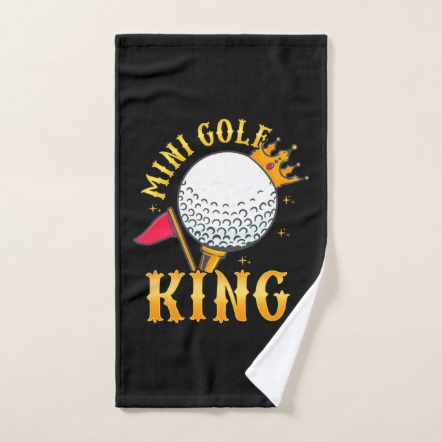 Toalha De Mão Mini Golf King (Toalha de mão)