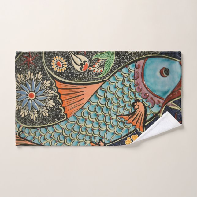 Toalha De Mão Mosaico (Toalha de mão)