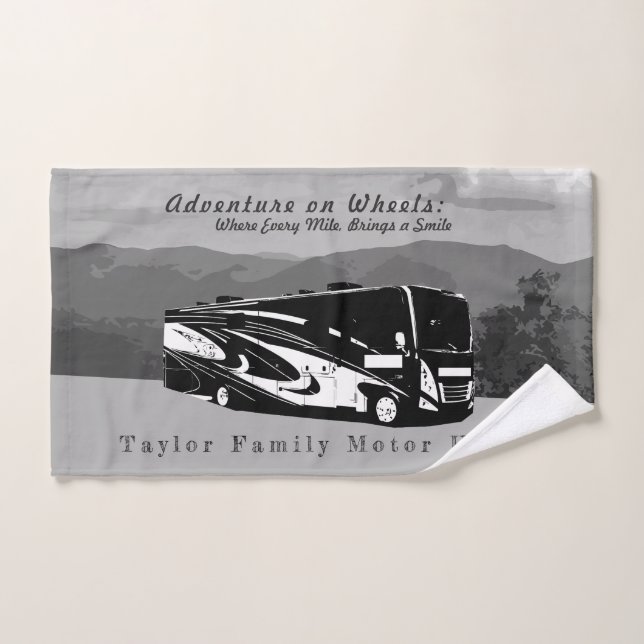 Toalha De Mão Motorhome RV Camper (Toalha de mão)