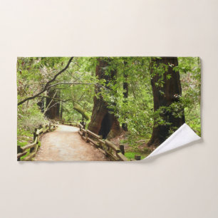 Toalha De Mão Muir Woods Path II - Fotografia natural