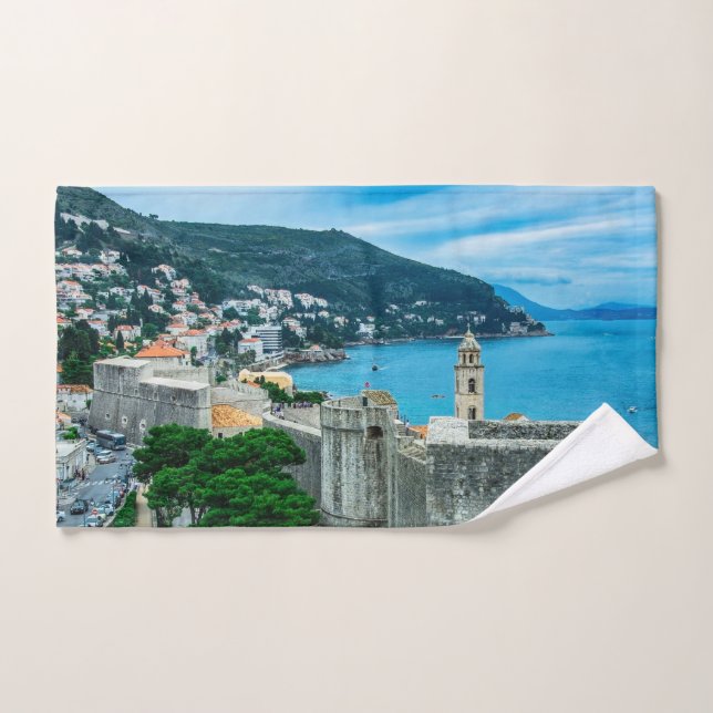 Toalha De Mão Muro de Dubrovnik (Toalha de mão)