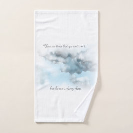 Toalha de mão na nuvem