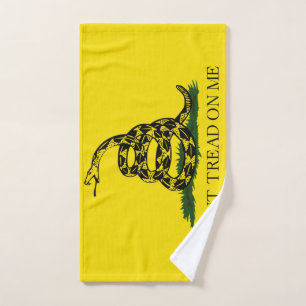 Toalha De Mão Não pisar no meu sinalizador Gadsden