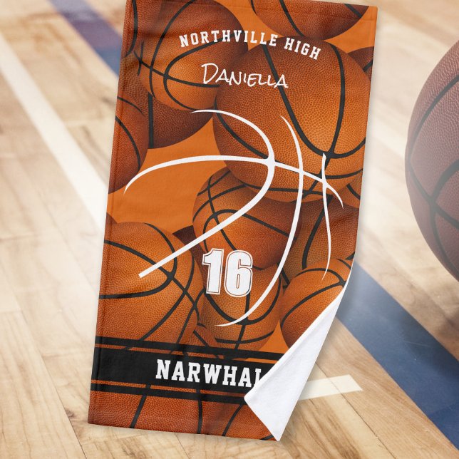 Toalha De Mão nome do atleta de presentes espirituais da equipe  (Criador carregado)