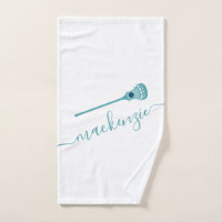 Nome personalizado do esporte Teal Blue Lacrosse