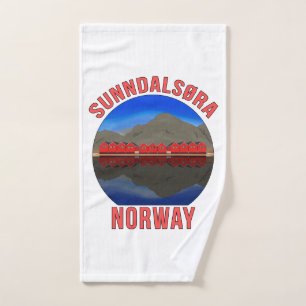 Toalha De Mão Noruega Sunndalsøra Viagem Norueguês