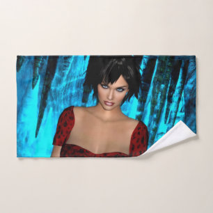 Toalha de mão O Mundo por trás dos Olhos