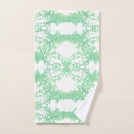 Toalha De Mão Ornamento étnico da casa e da turquesa.