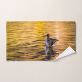 Toalha De Mão Ouro de um lago ouro