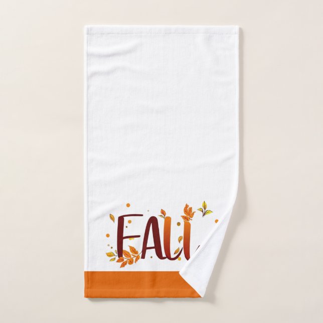 Toalha De Mão outono/outono/Folhas (Toalha de mão)