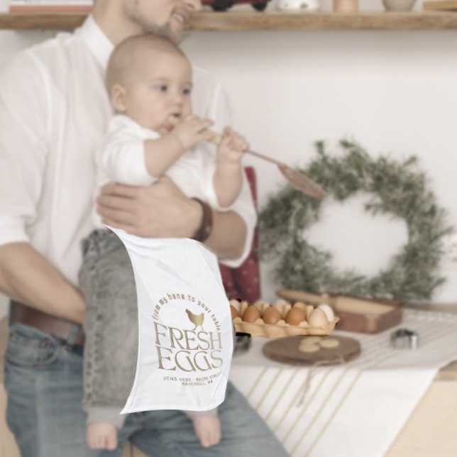 Toalha De Mão Ovos Frescos Dourados No Mercado De Galinhas (Criador carregado)