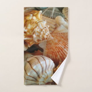 Toalha De Mão Padrão Seashell
