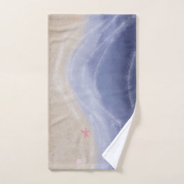 Toalha De Mão Painted beach 