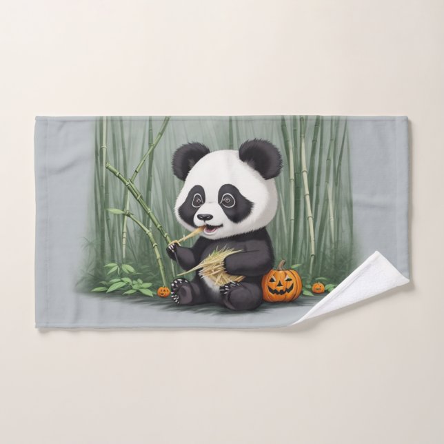 Toalha De Mão panda fofa (Toalha de mão)