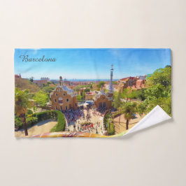 Toalha De Mão Park Güell em Barcelona