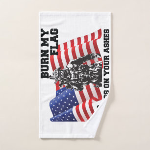 Toalha De Mão Patriota Americano