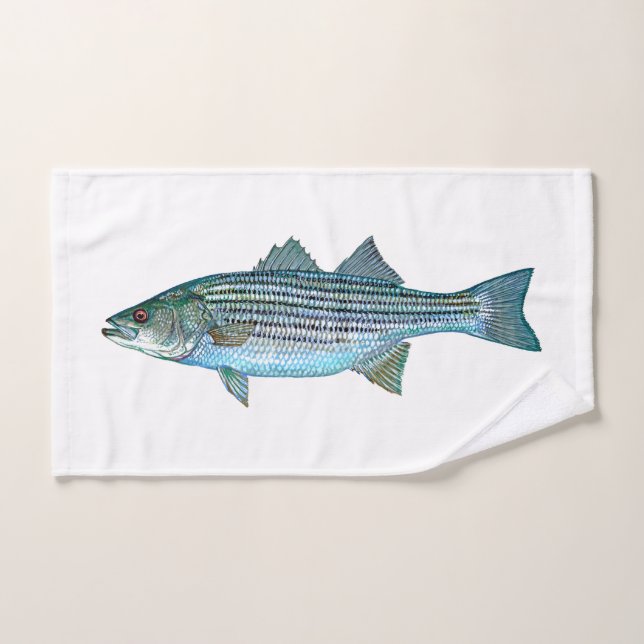 Toalha De Mão Peixes Coloridos (Toalha de mão)