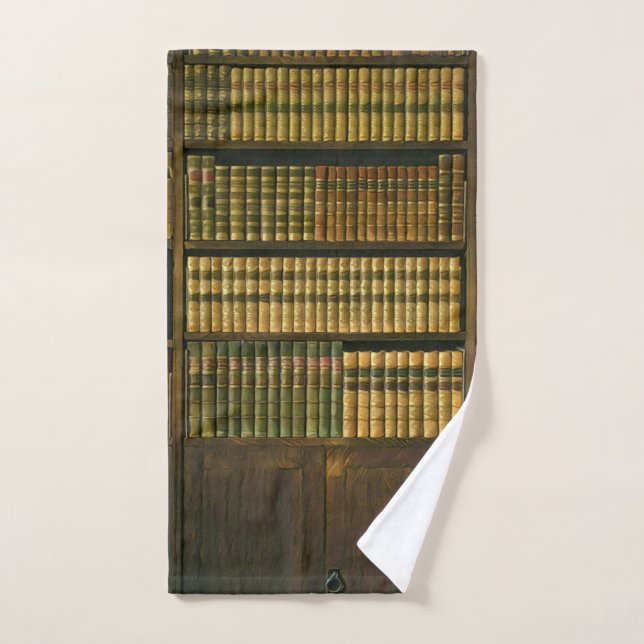 Toalha De Mão presente da biblioteca legal (Toalha de mão)