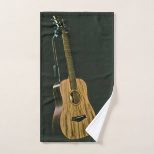 Toalha De Mão Presente guitarrista latino