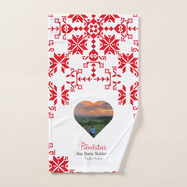 Toalha De Mão Prosop de Maini pentru parastas (Toalha de mão)