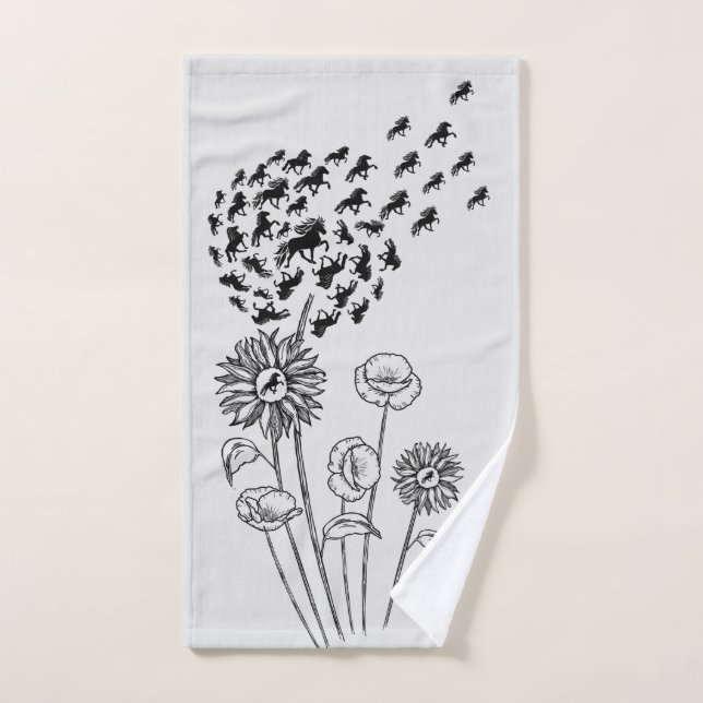 Toalha De Mão Pusteblume mit Töltern (Toalha de mão)