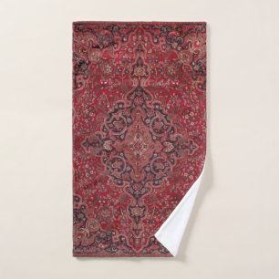 Toalha De Mão Red Antique Carpet