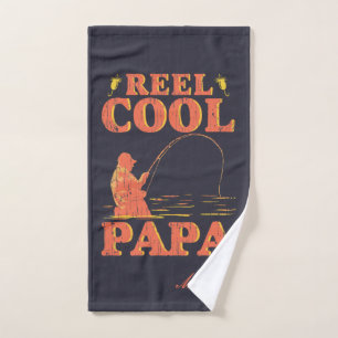 Toalha De Mão Reel Legal Papa Funny Pai de Dia de os pais de Pes