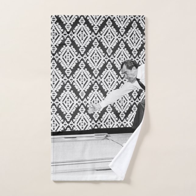 Toalha De Mão Richard Nixon Boliche (Toalha de mão)