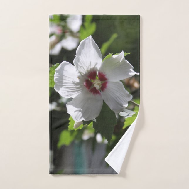 Toalha De Mão Rosa de Sarã (Toalha de mão)