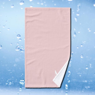 Toalha De Mão rosa mole - adicionar monograma