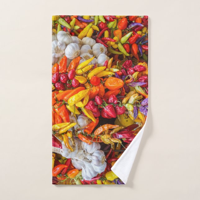 Toalha De Mão Sabores mediterrânicos (Toalha de mão)