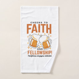 Toalha De Mão Saúde e Fellowship - Oktoberfest Tee