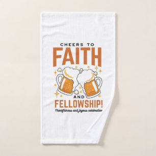 Toalha De Mão Saúde e Fellowship - Oktoberfest Tee