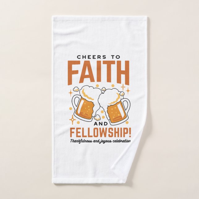 Toalha De Mão Saúde e Fellowship - Oktoberfest Tee (Toalha de mão)