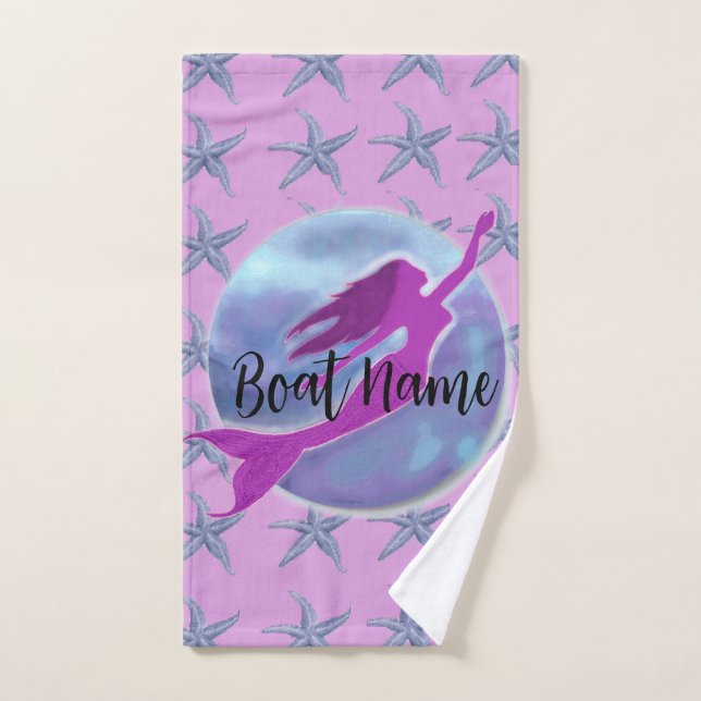 Toalha de Mão Sereia (Toalha de mão)