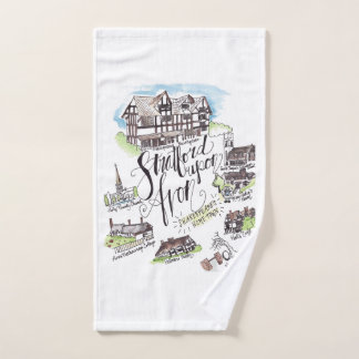 Toalha De Mão Stratford Sobre Avon Kitchen Tea Towel