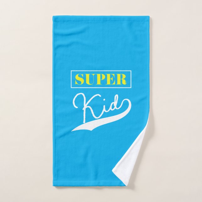 Toalha De Mão Super Kid (Toalha de mão)