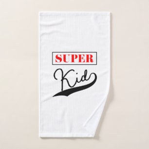 Toalha De Mão Super Kid 