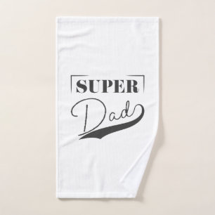 Toalha De Mão Super Pai