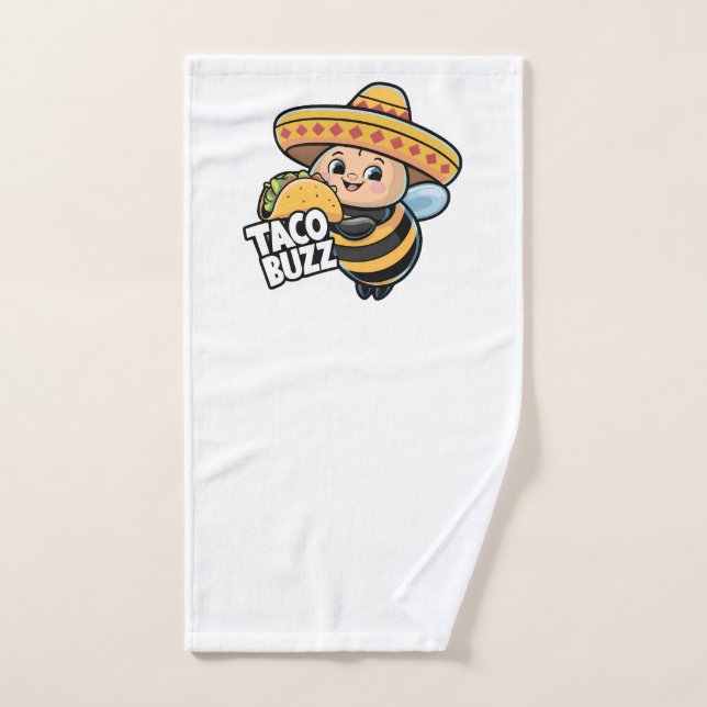 Toalha De Mão Taco Buzz Bumble Bee (Toalha de mão)